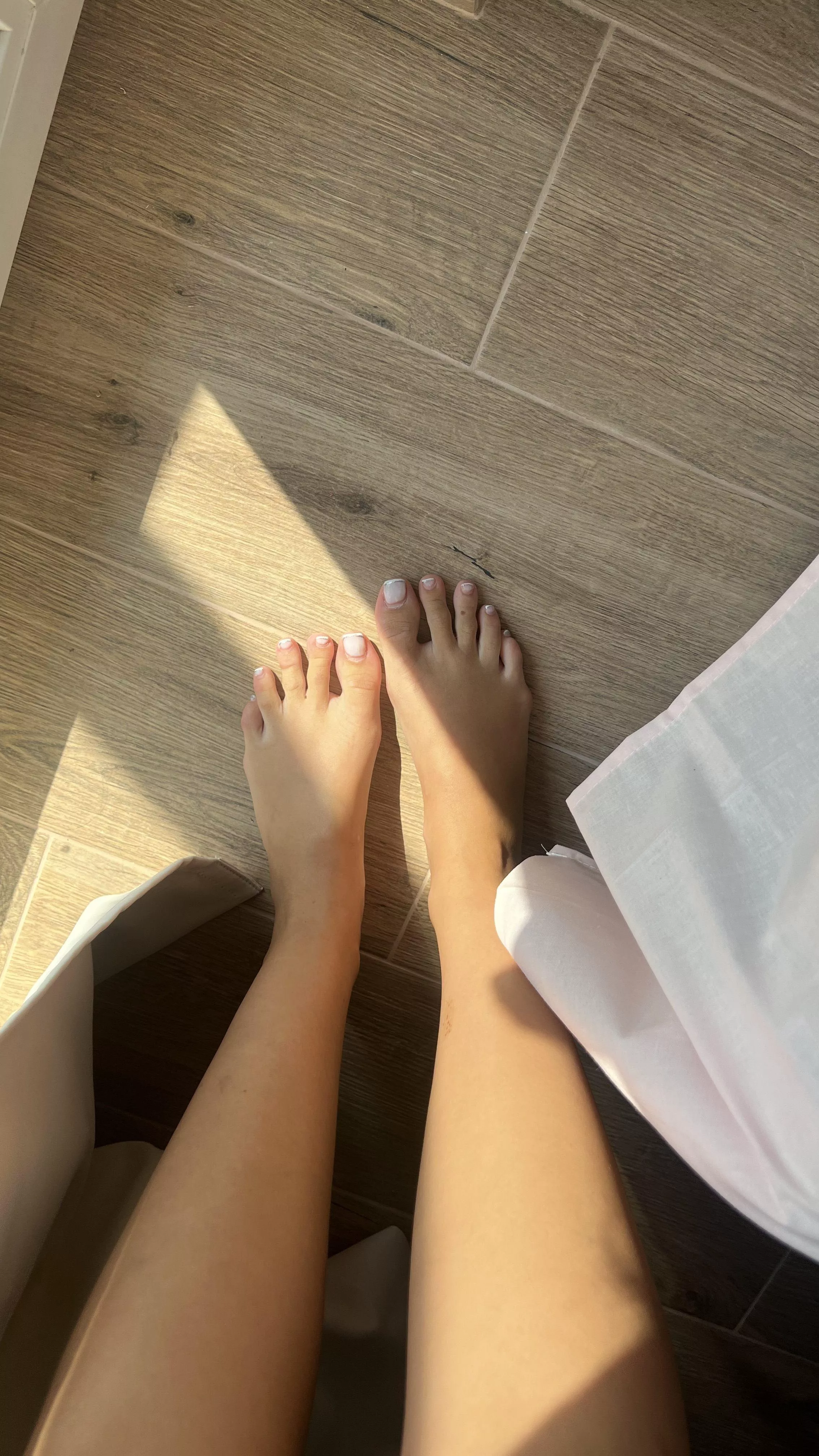 How about worshipping those feet with a new pedicure