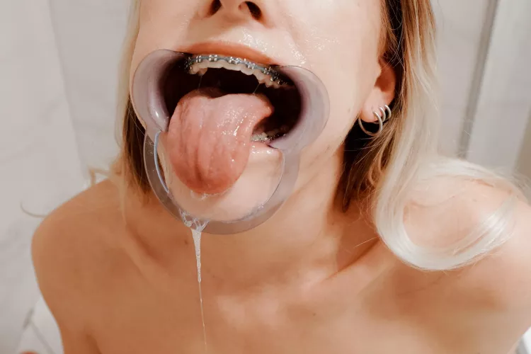 I couldn’t close my mouth so it just kept coming out