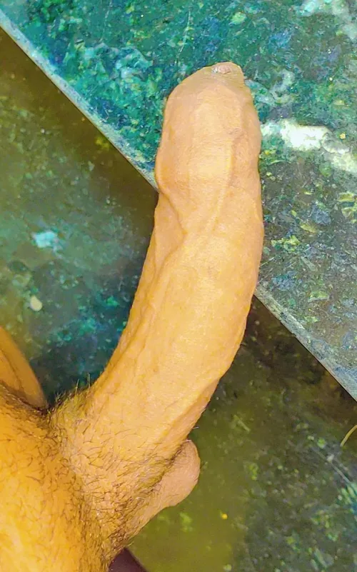 I felt so nice when it's out from my pants 😗