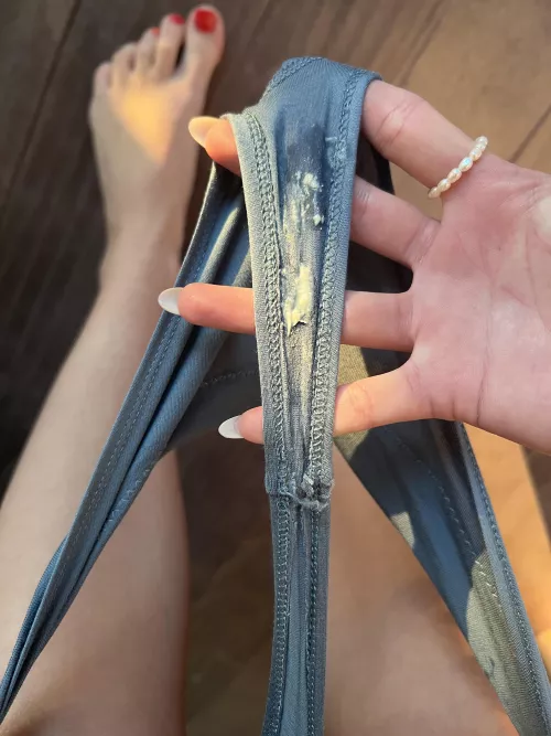 I got so wet in class today daddy 💦 