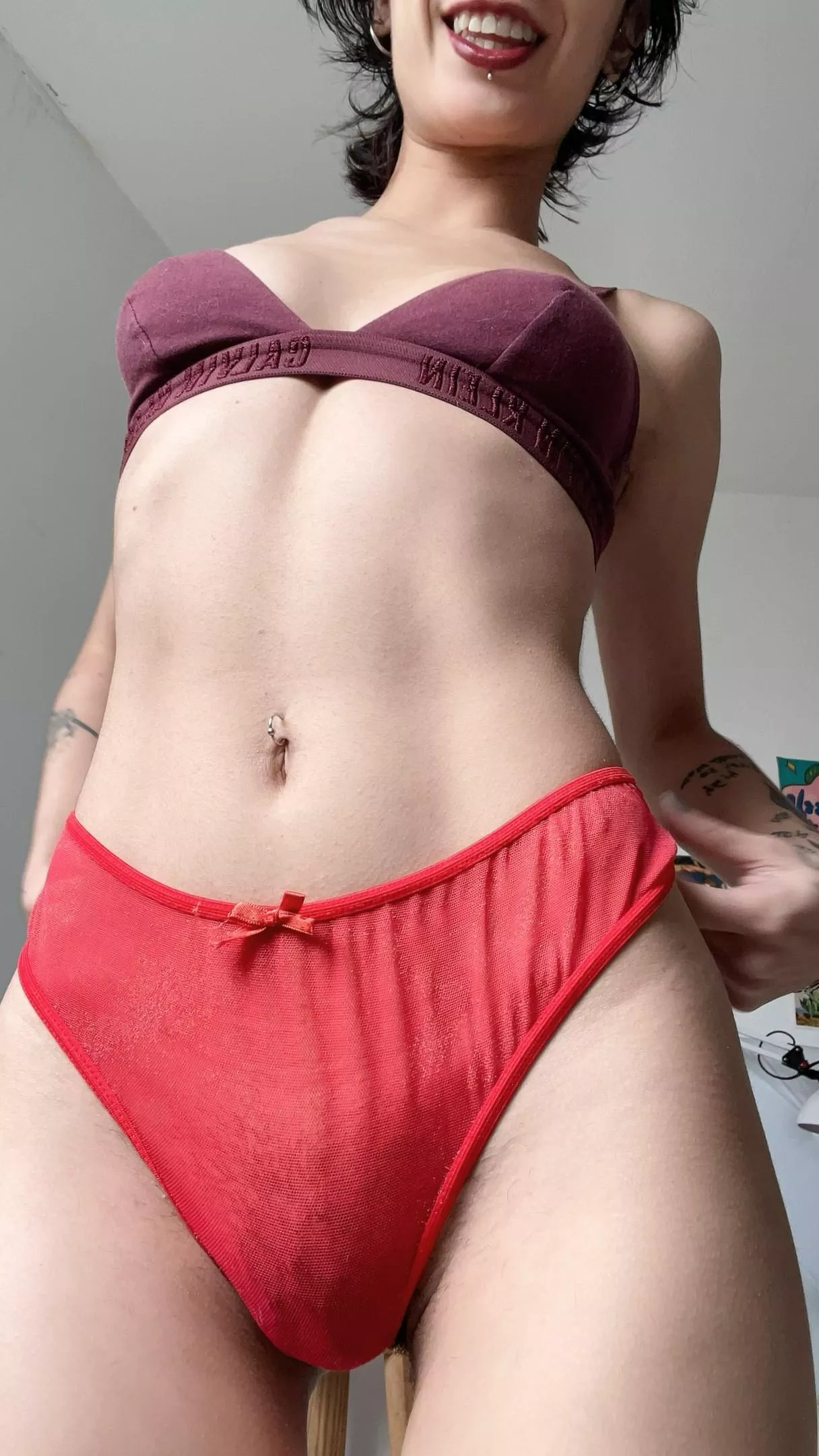 I love red, I hope you do too, otherwise I'll take them off