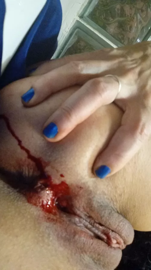 I need your tongue to clean this, would you be able to?