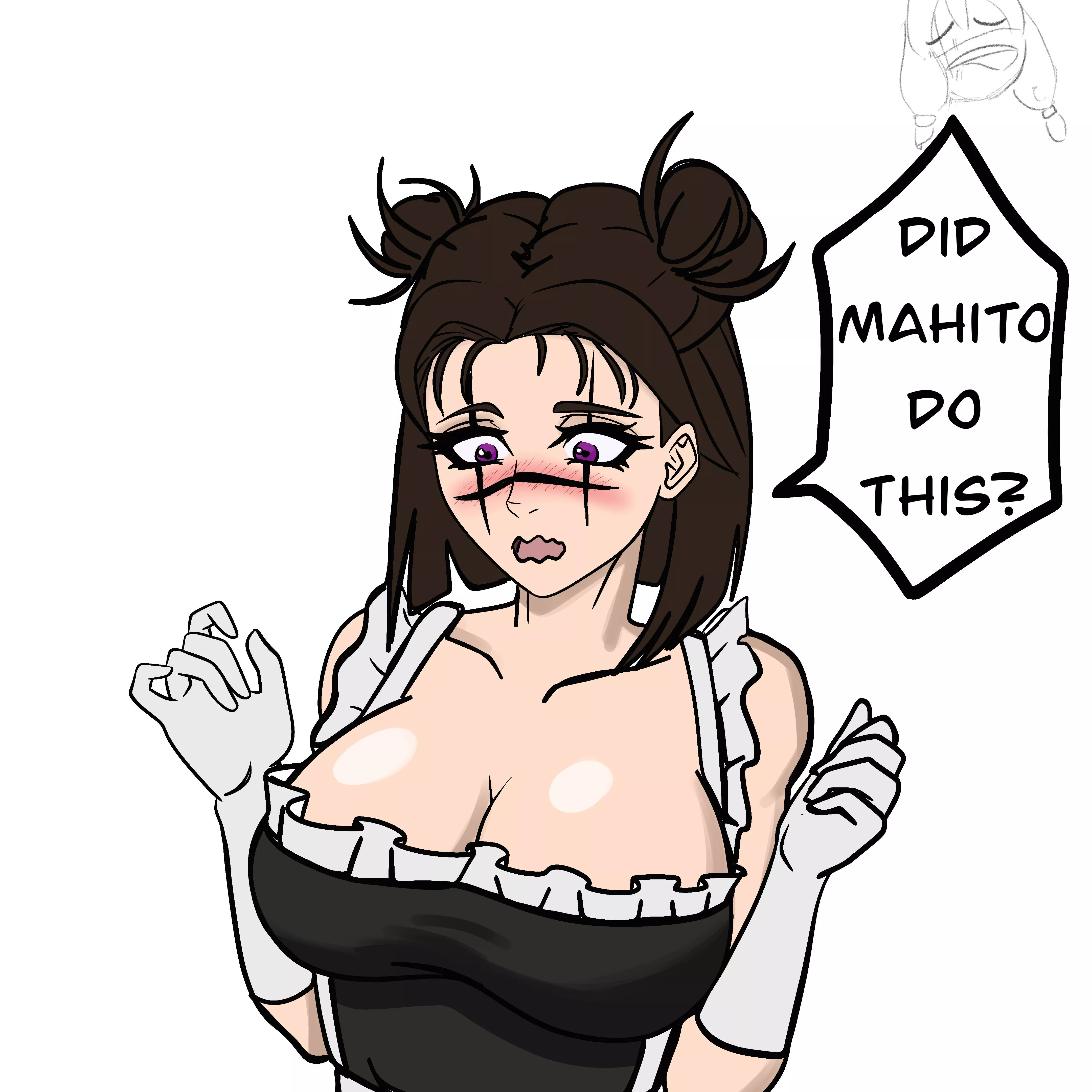 I turned Choso into a French maid 