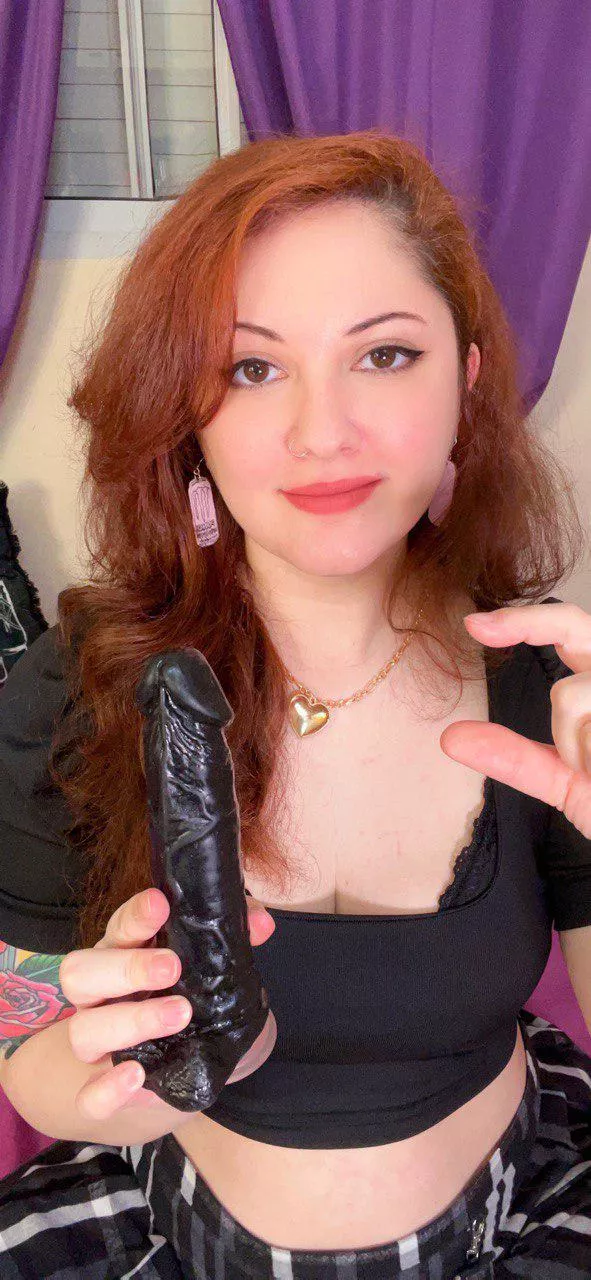 I wonder if your tiny cock it gonna fits several times on my dildo...