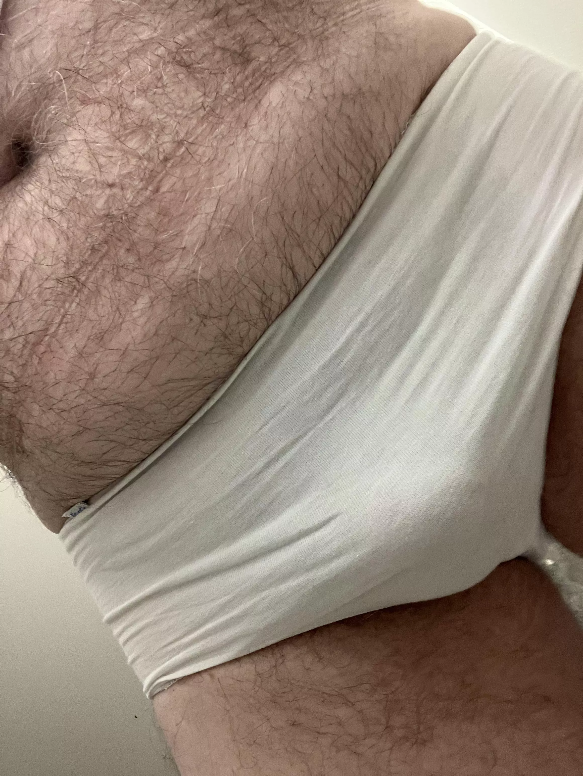 In cousins white panties