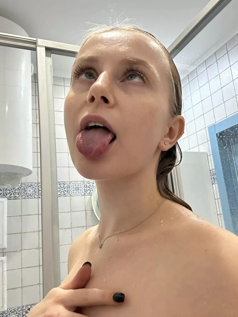 It looks sexier in the shower 