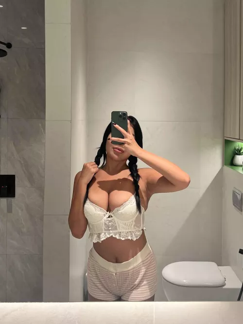 I've been told my boobs are the comfiest pillows ever. 