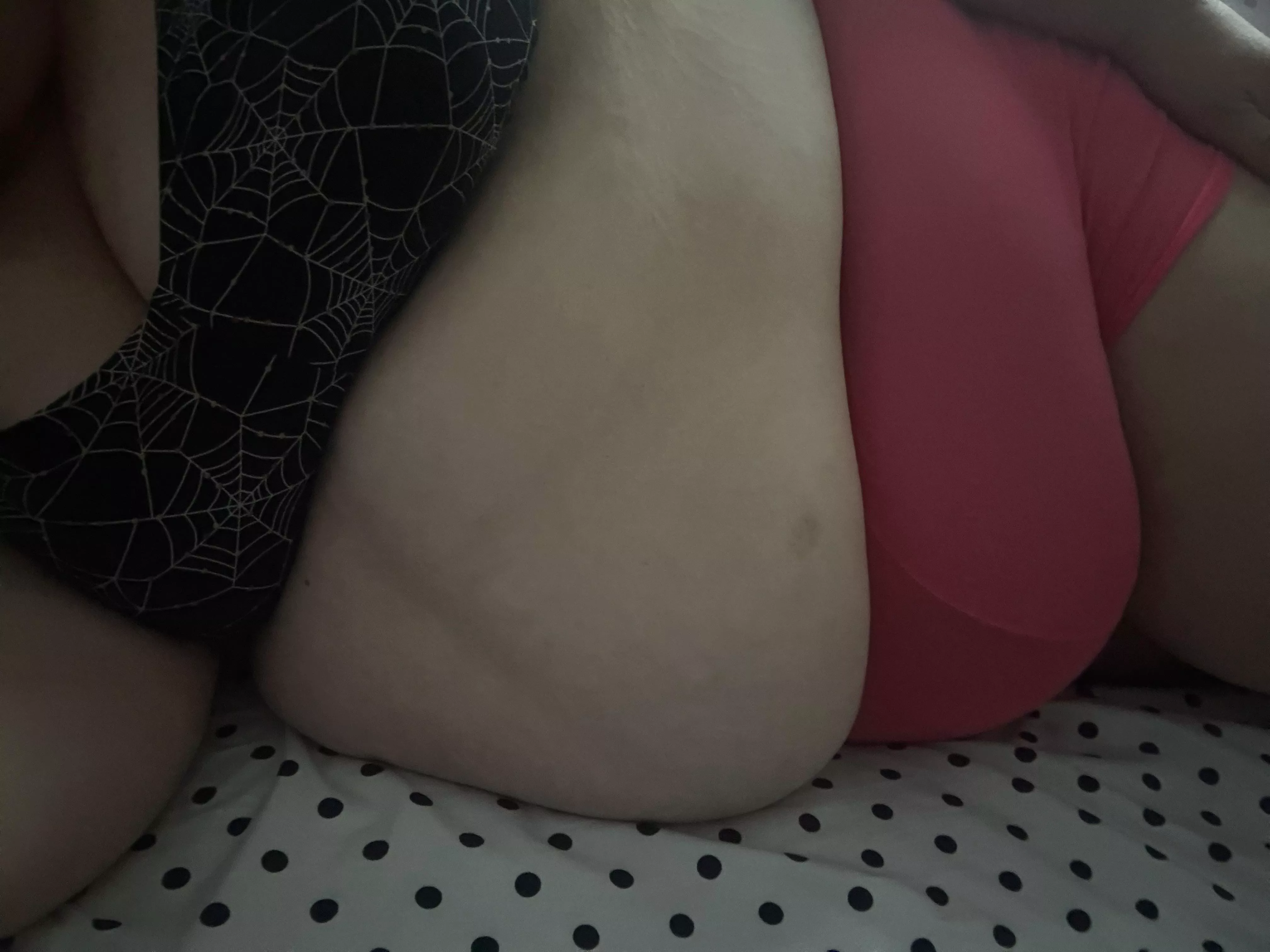 just hanging out in bed…