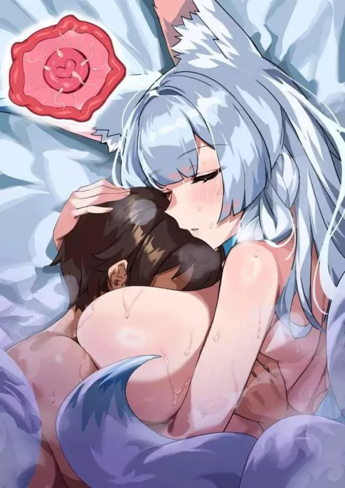 Just want to snuggle up closely to someone like this <3