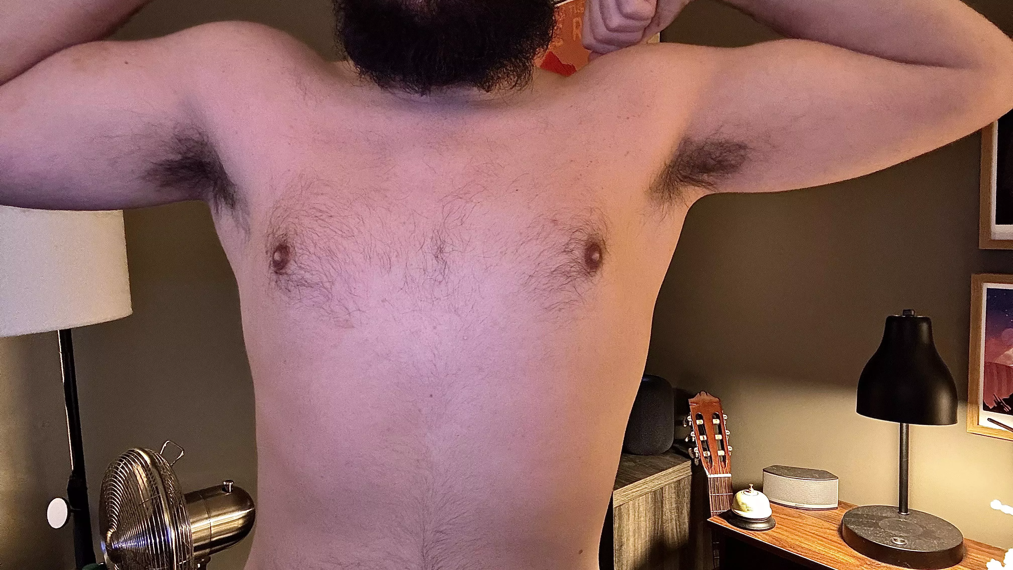 Kinda sweaty after a long gaming session 