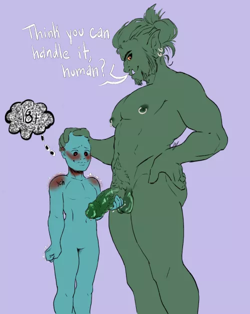 Kinktober day 17 - Size difference