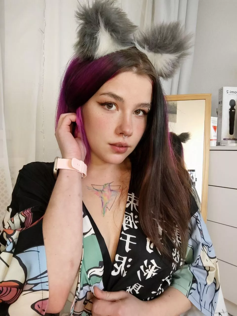 Kitty up for adoption