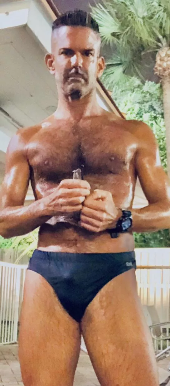 Late night Hotel Pool