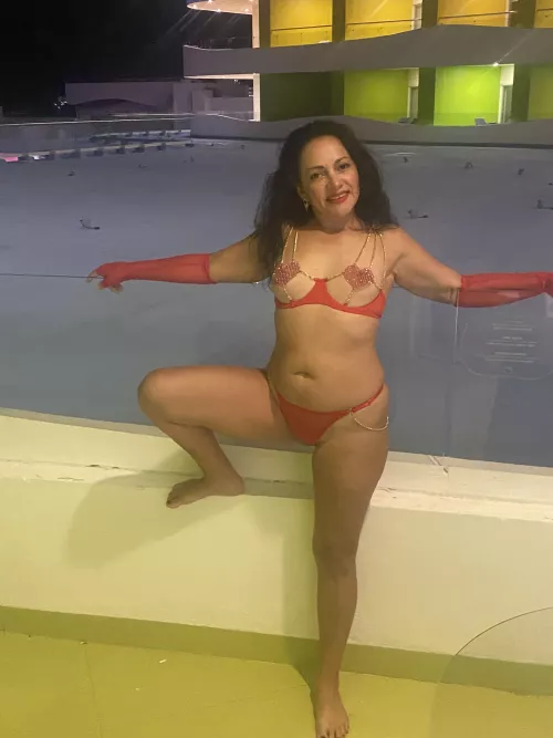 Latina Milf at Temptation Resort.