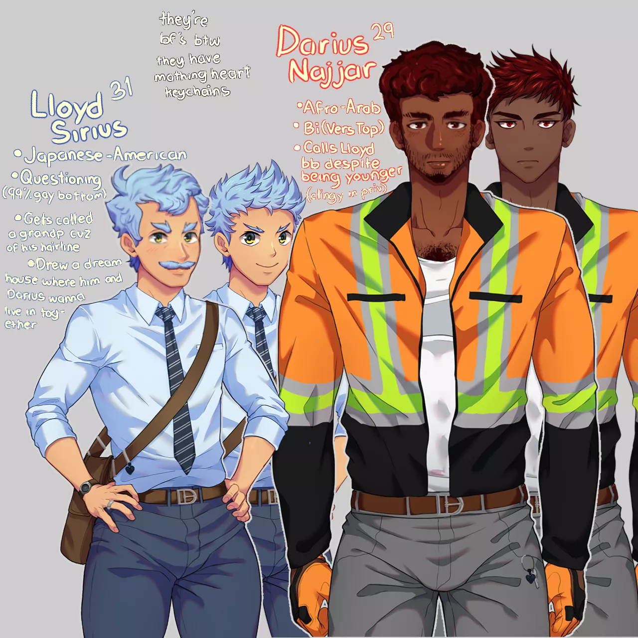 Lloyd Sirius & Darius Najjar Edit Redesigns 