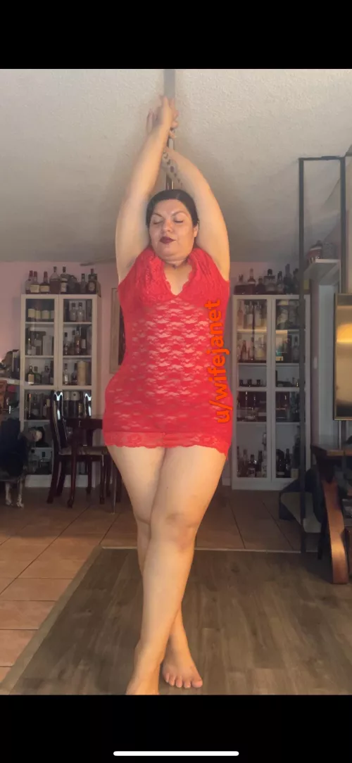 Love playing on the pole... I bet you wish it were your pole huh? 