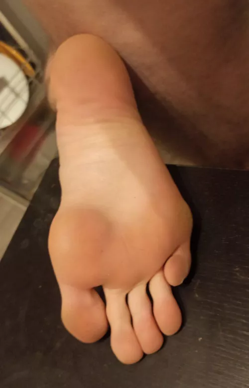 Males have soft soles too
