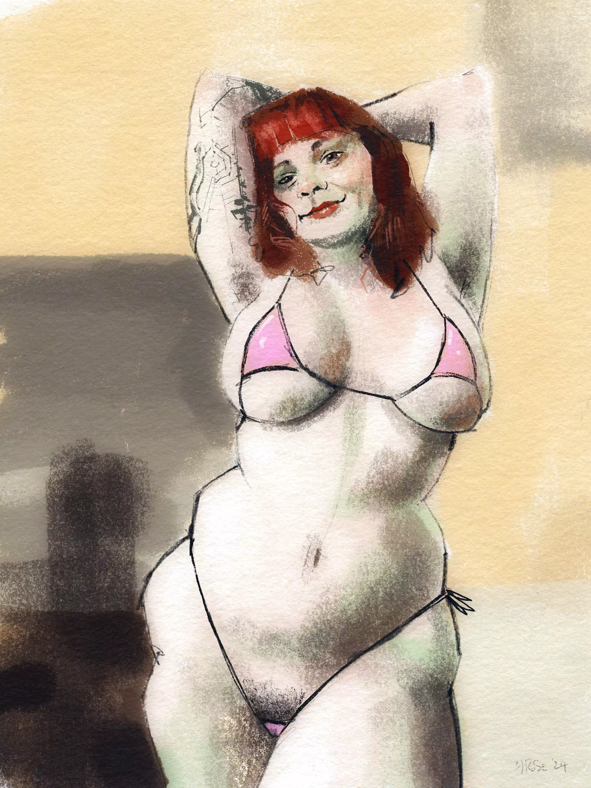 Meowreesa (my first artwork posted on Reddit!)