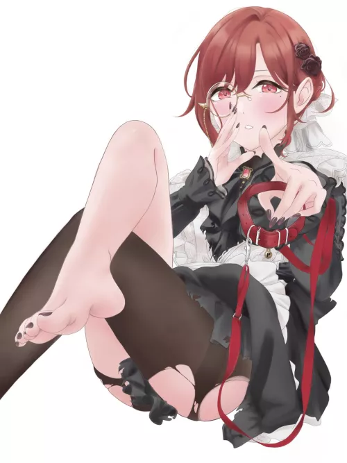 Most of maid outfit Madoka