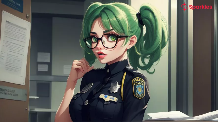 My coworker looks a little slutty