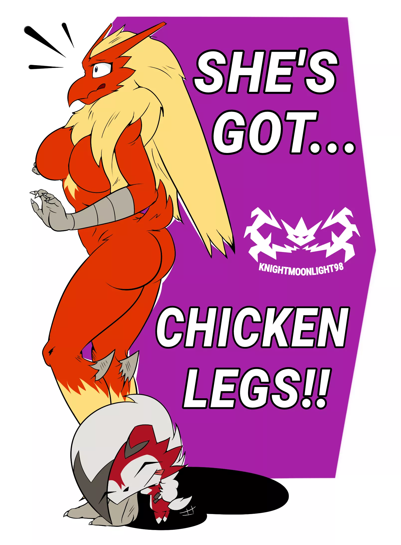 My favorite part of a chicken (knightmoonlight98)