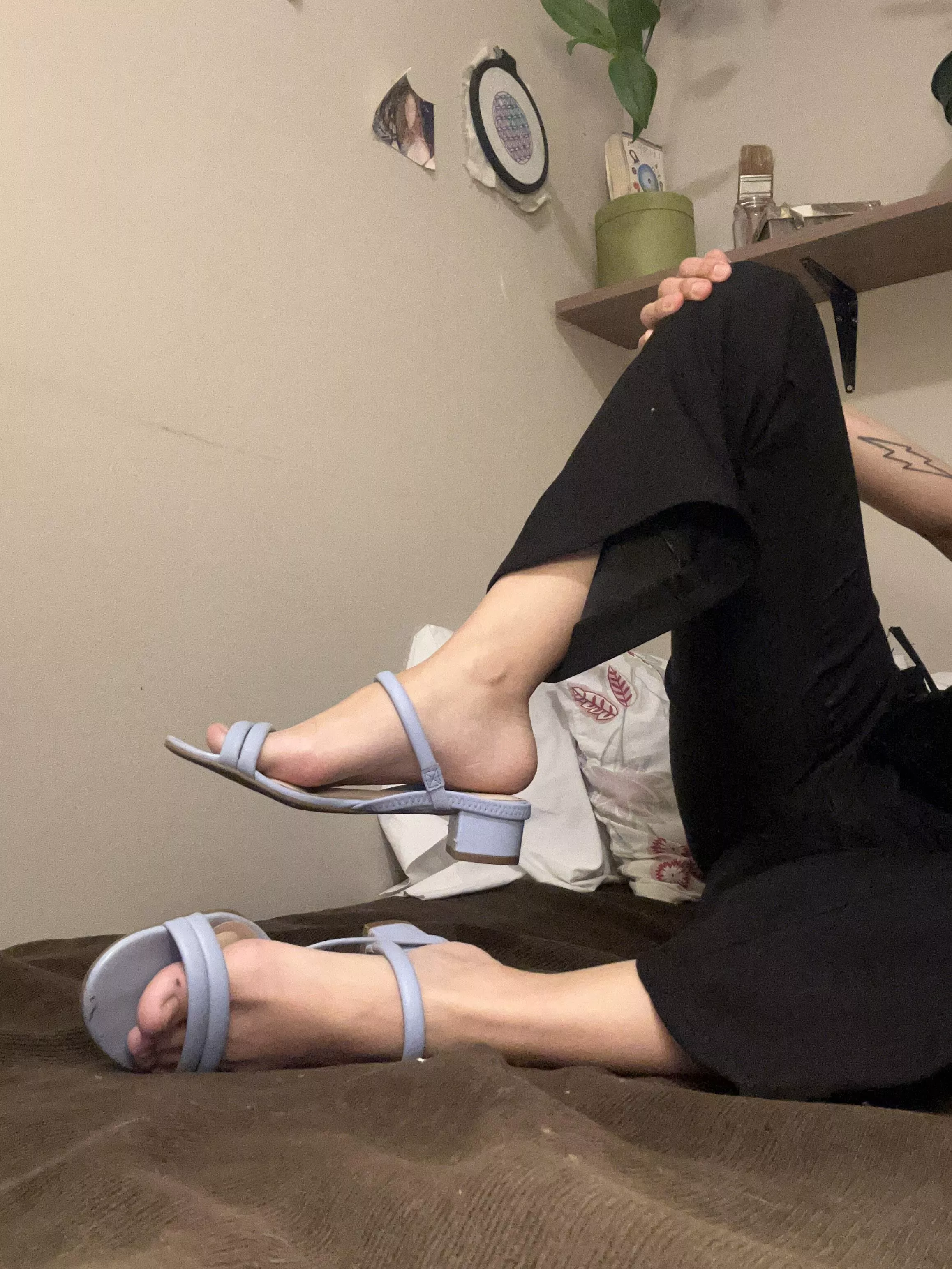 my feet are so small and soft🥵