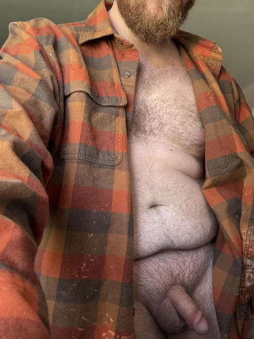 My shirt just popped open, I swear!