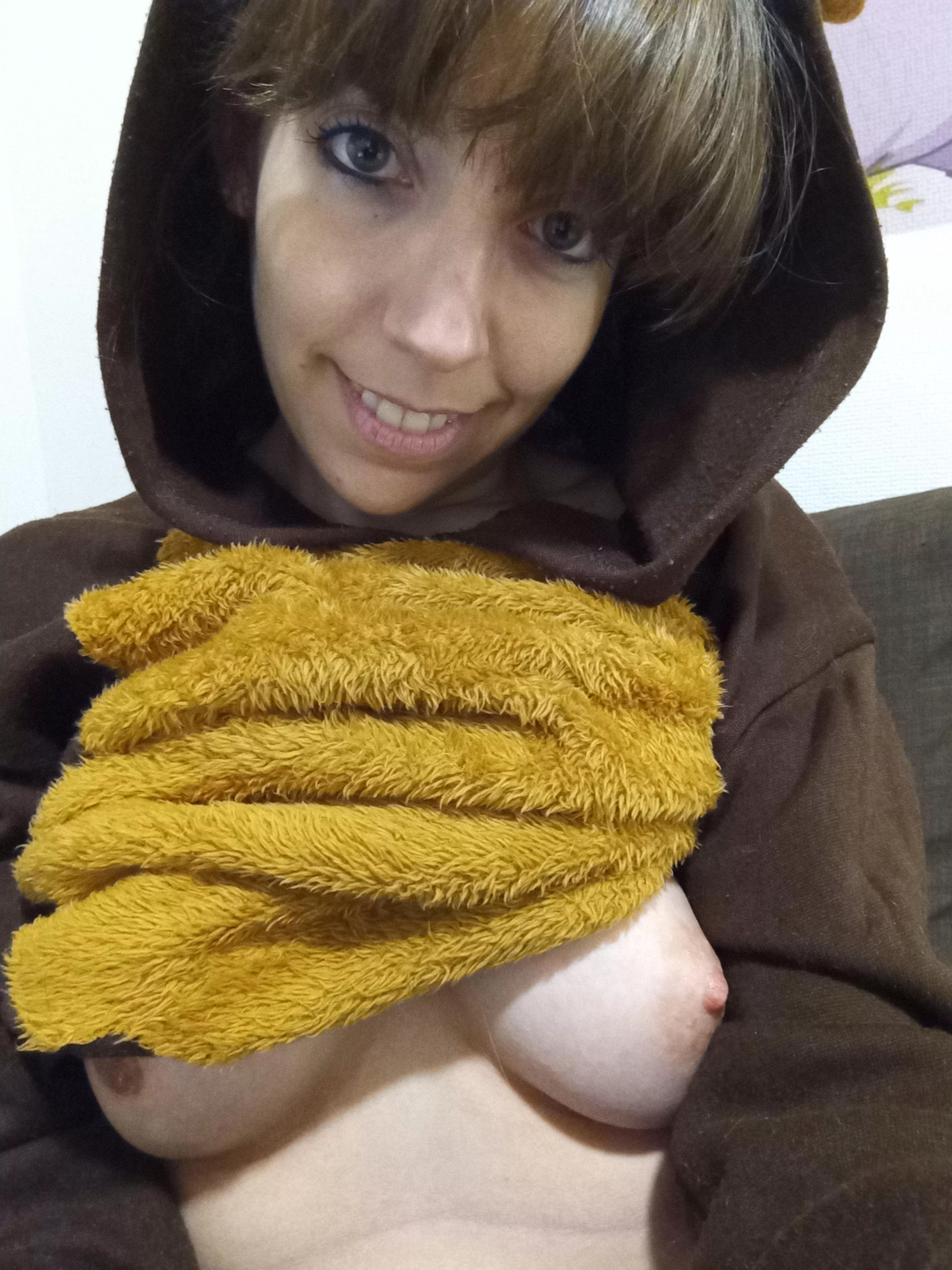 My smile and breasts will brighten up your day ;)