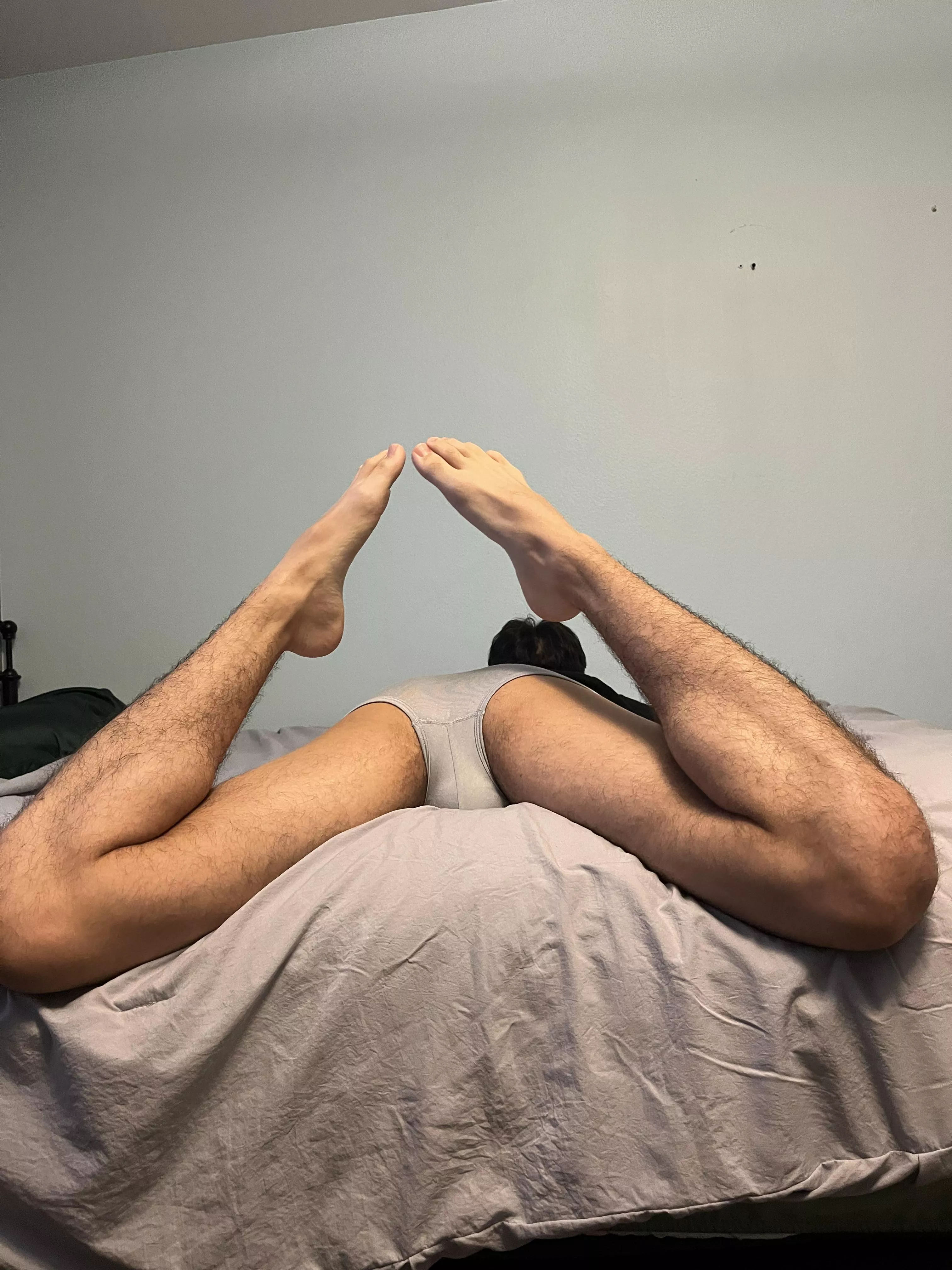 Never shaving my legs again