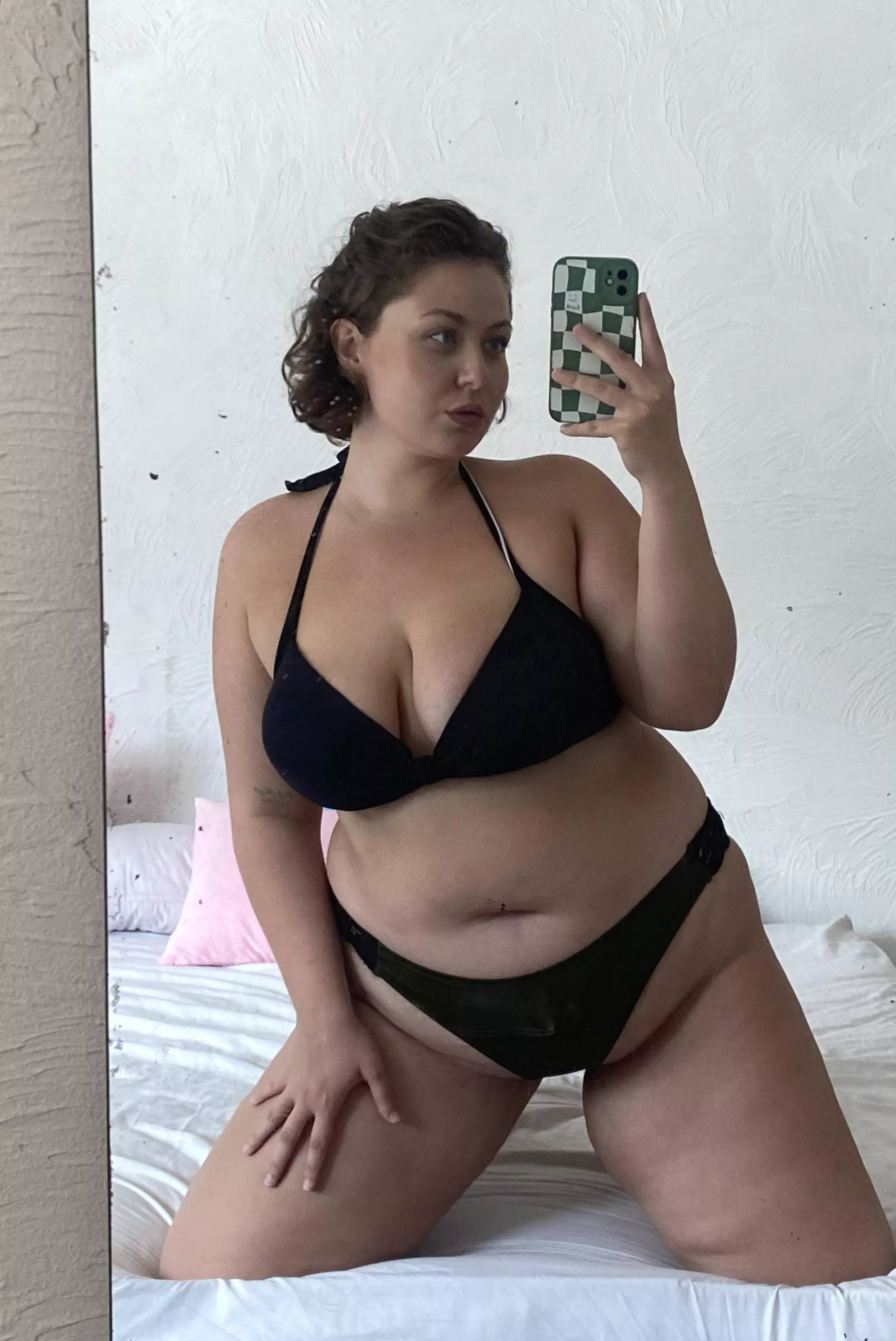 Oh sorry! I just bent down to pick up something, I didnt know my thong was visible