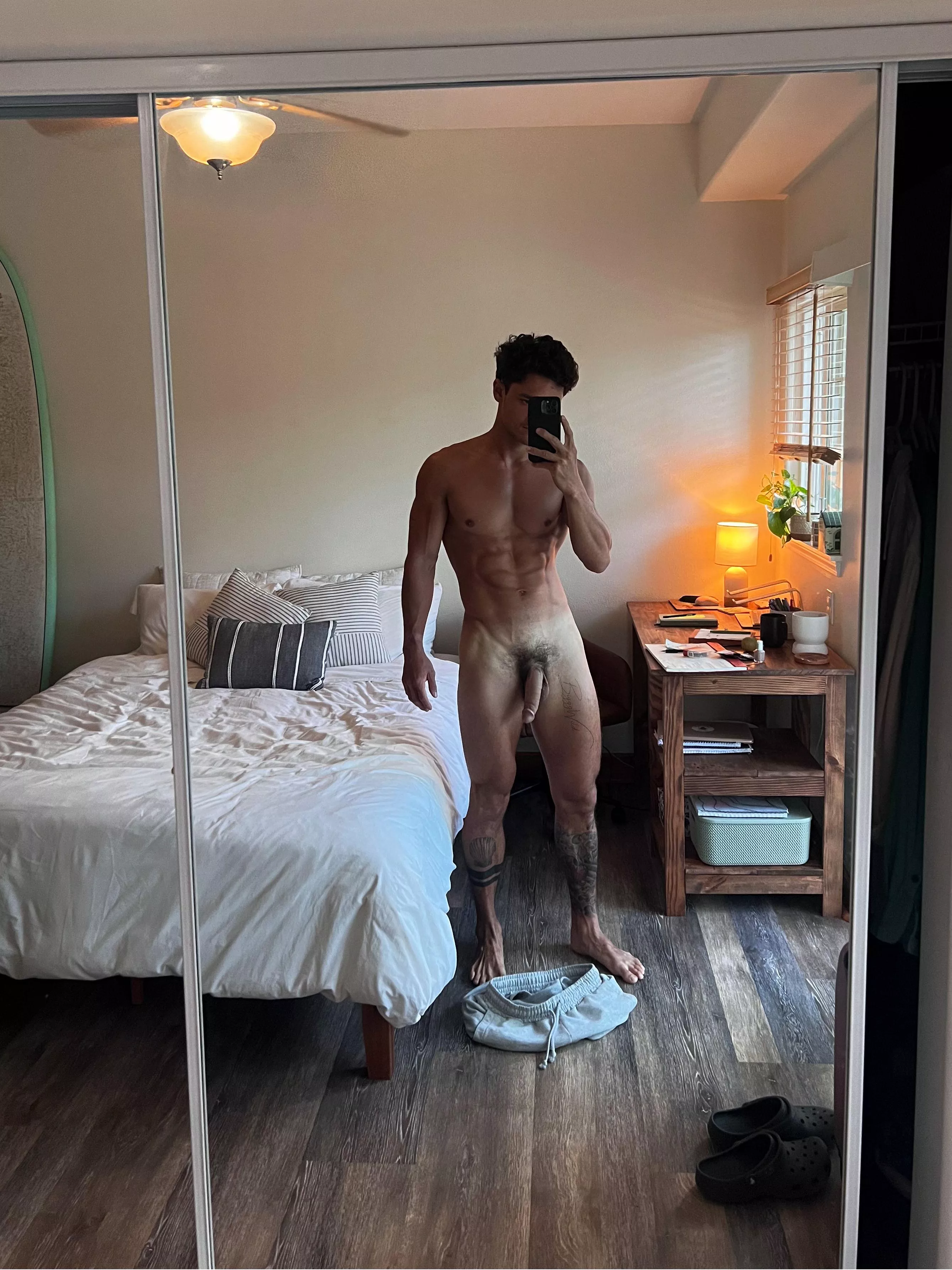 Oops. Looks like I dropped my shorts...