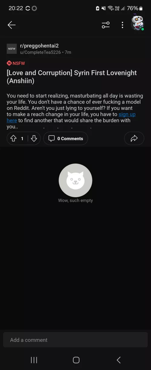 Please be on the lookout for this in other NSFW subreddits. It is a dating site that is going through reddit 