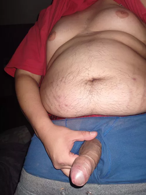 Pull your thong to the side