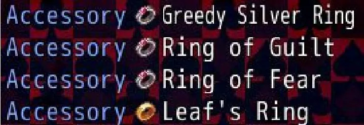 Ring of guilt