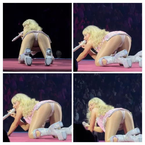 sabrina bending her waist 😮‍💨