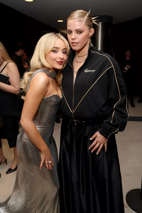 Sabrina with Renee Rapp