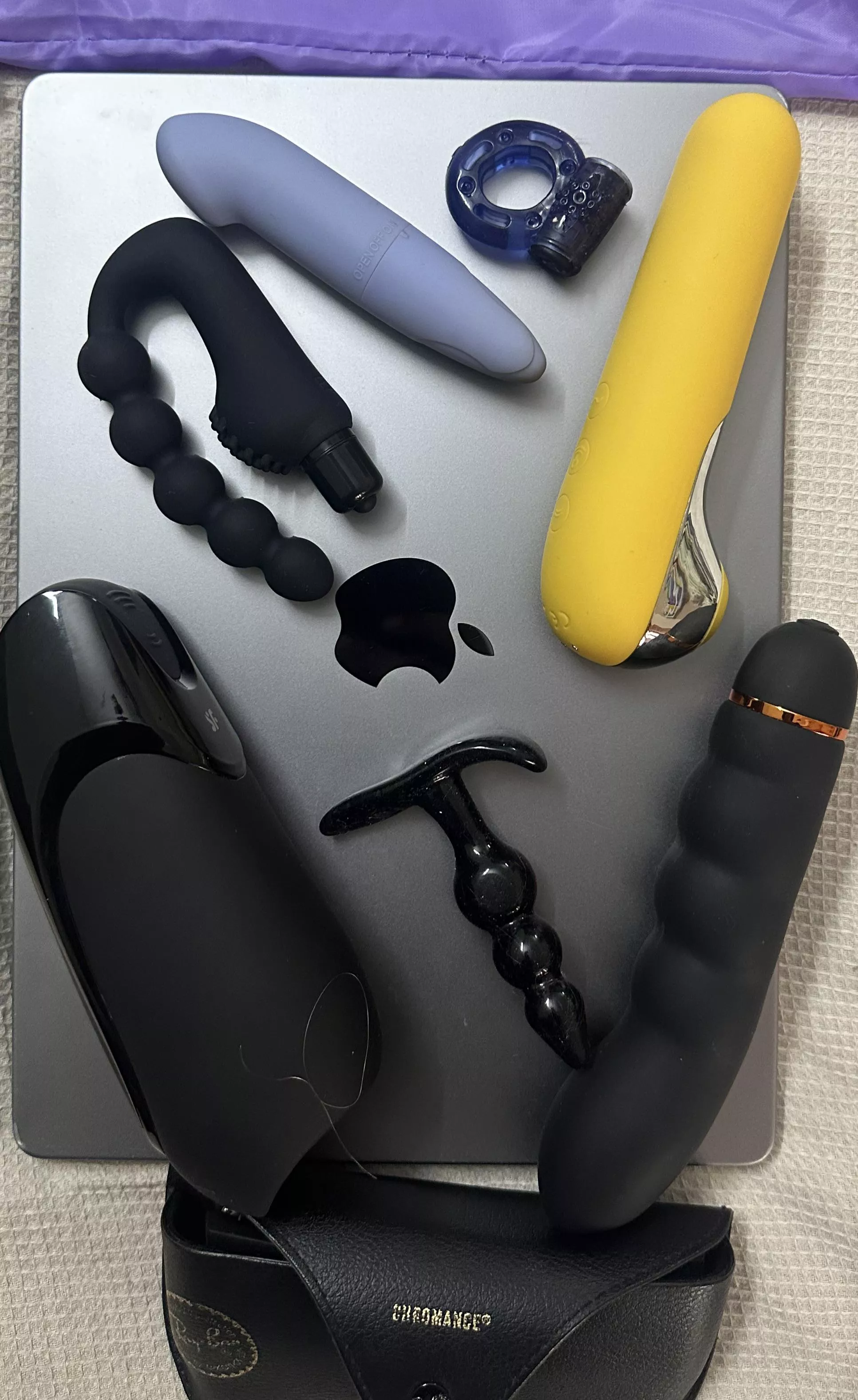 Showing off my intimate toy collection!