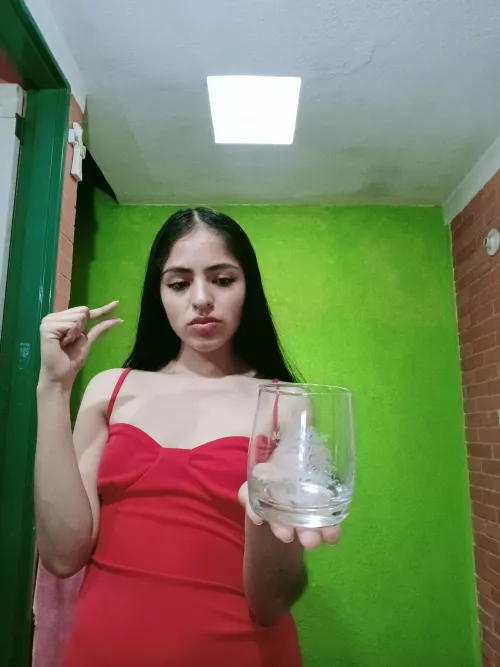 Something that small could only please me in one way, by humiliating it.