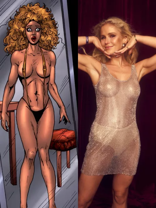 Starlight from the comics VS Starlight from the show. ( Erin Moriarty)