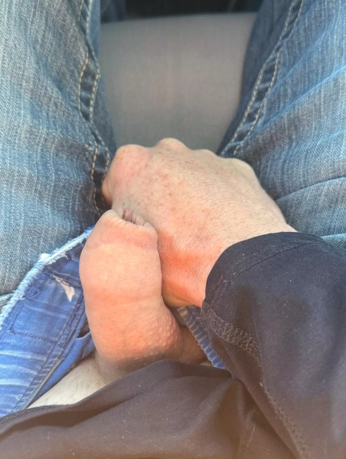 Stayed like this for almost an hour after removing device 