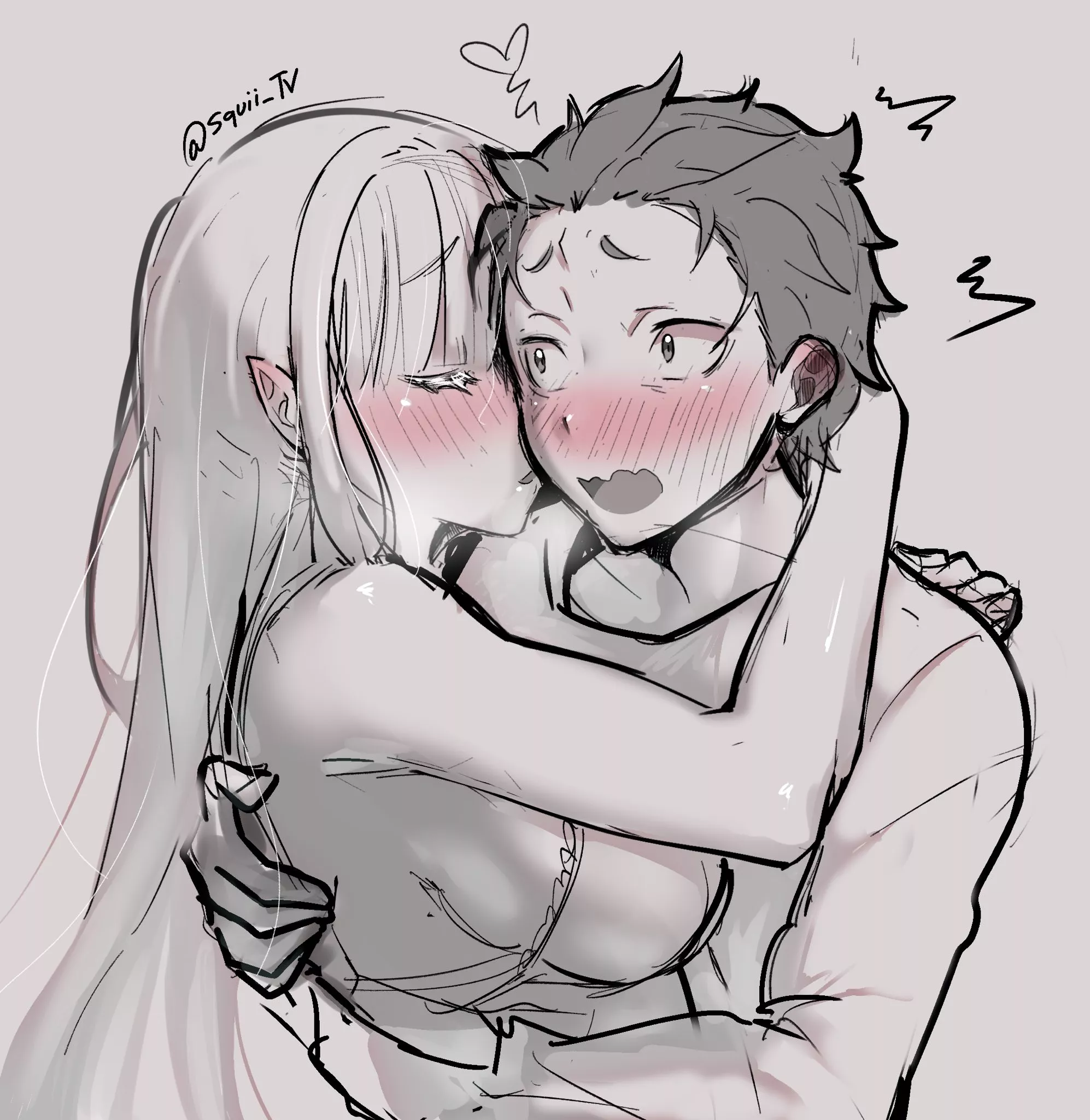 Subaru and Emilia