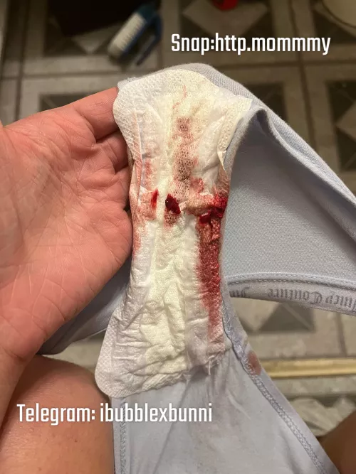 That time of the month where all my panties get messy 