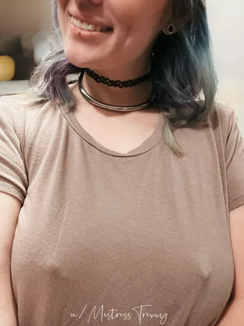 This is THE softest shirt and I think wearing a bra in it should be outlawed. Don't you?