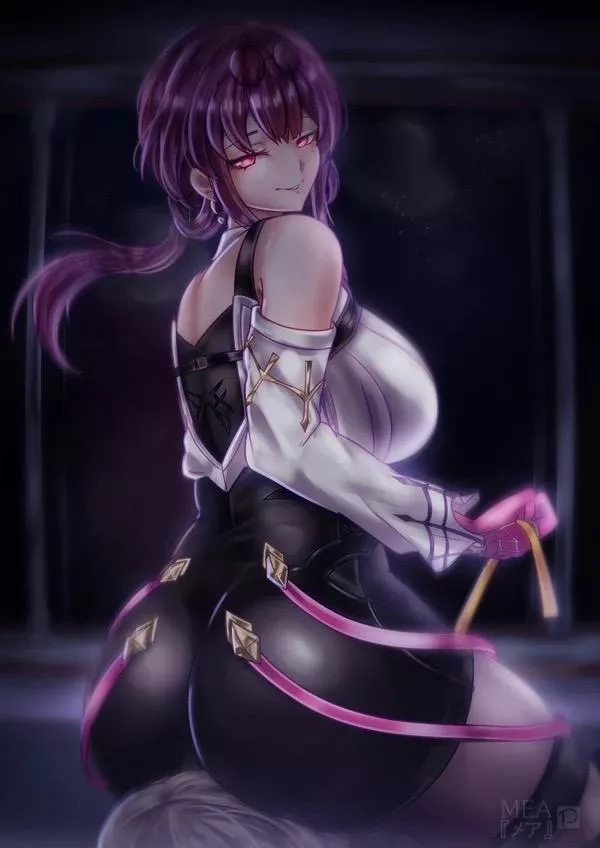 Under Kafka's gorgeous booty