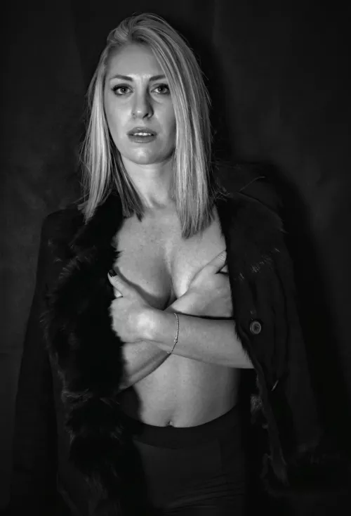 Ursula loves her fur jacket