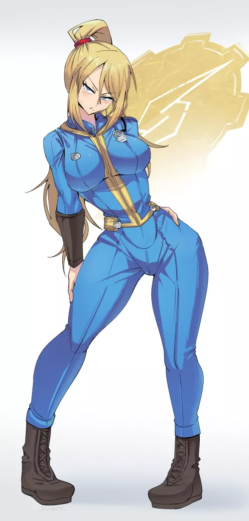 Vault Suit Samus (Shimure) [Metroid / Fallout]
