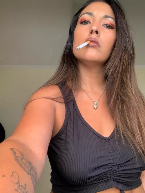 Want to smoke one while I ride you? 