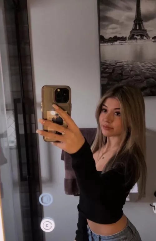 What do you guys think about a petite blonde?