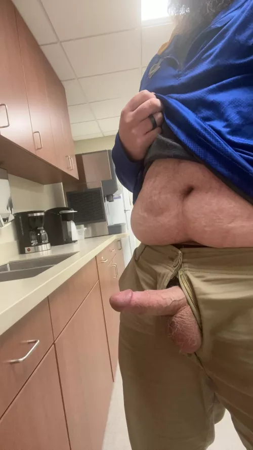 What good is a break room if you can’t take a break the way you want 😘