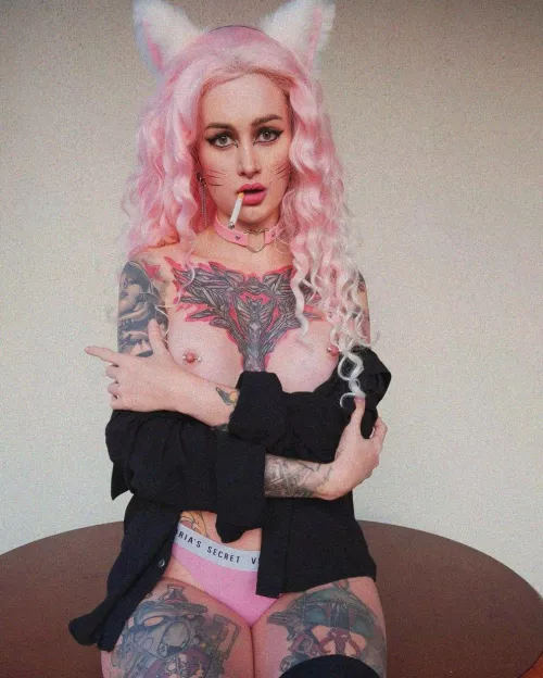 What turns you on more—my smoking or my pierced nipples